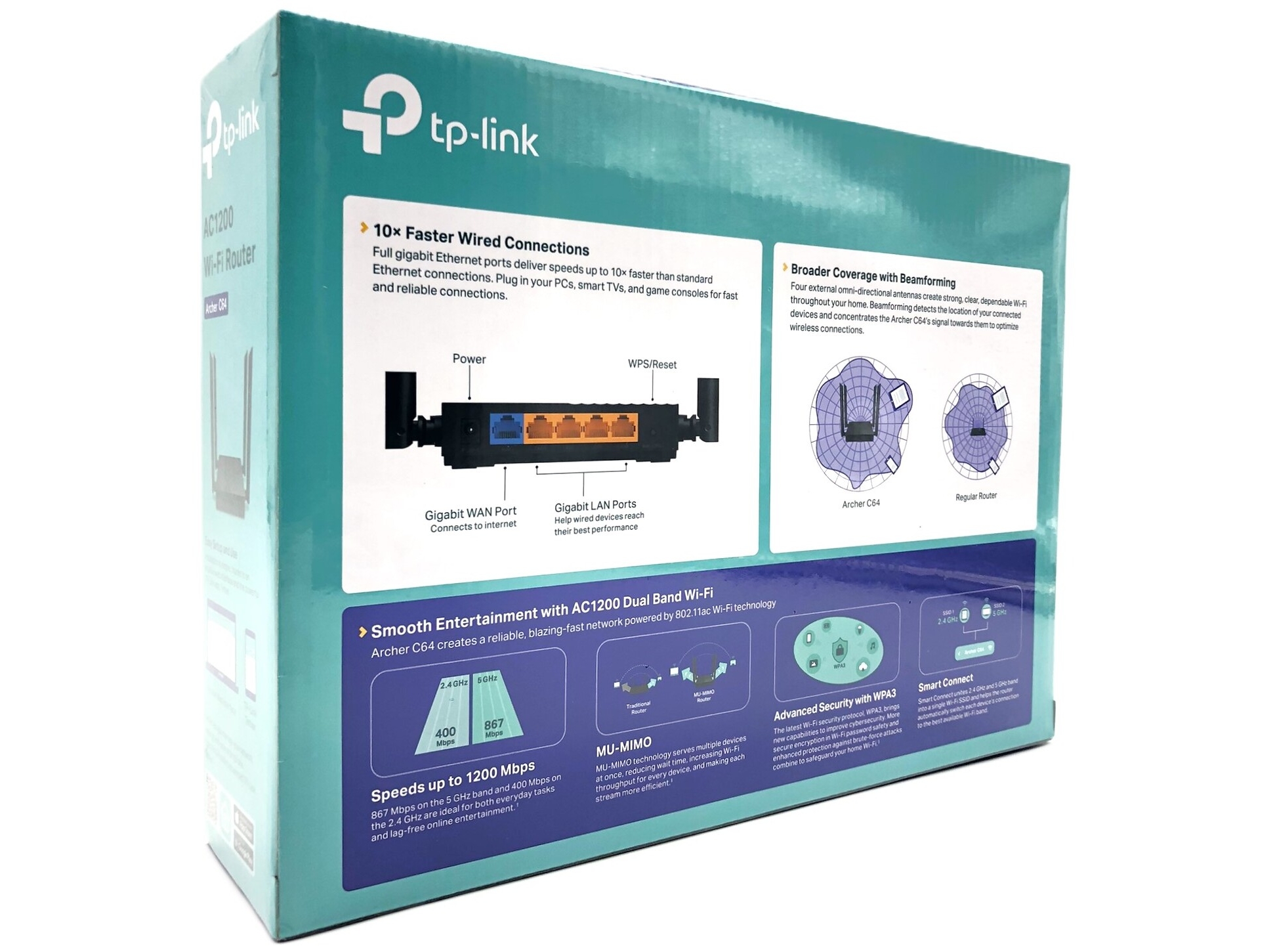 TP-Link Archer C64 V1 Trådløs router