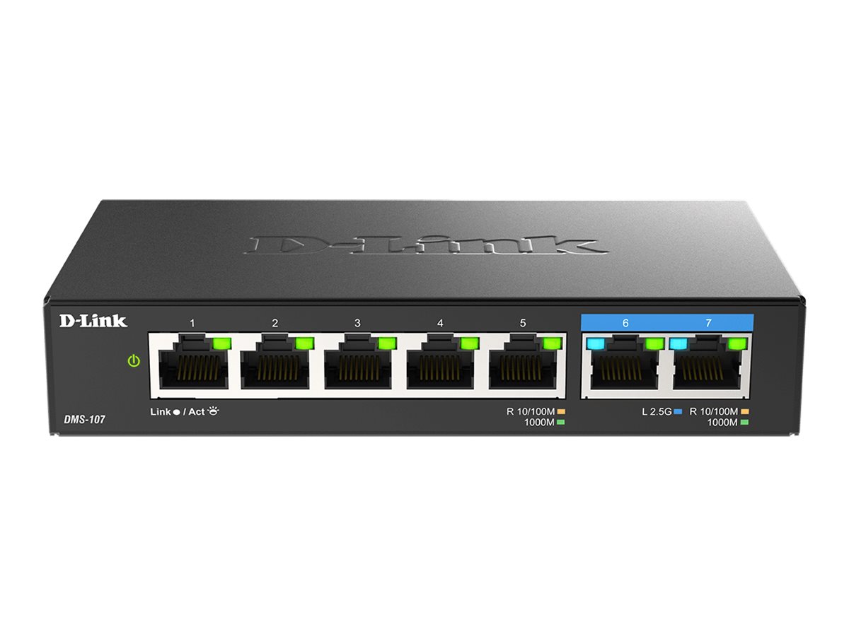 D-Link DMS 107 Switch 7-porte Gigabit