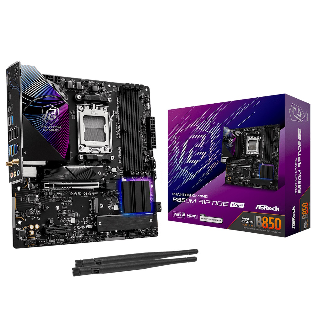 ASRock B850M Riptide WiFi mATX AM5
