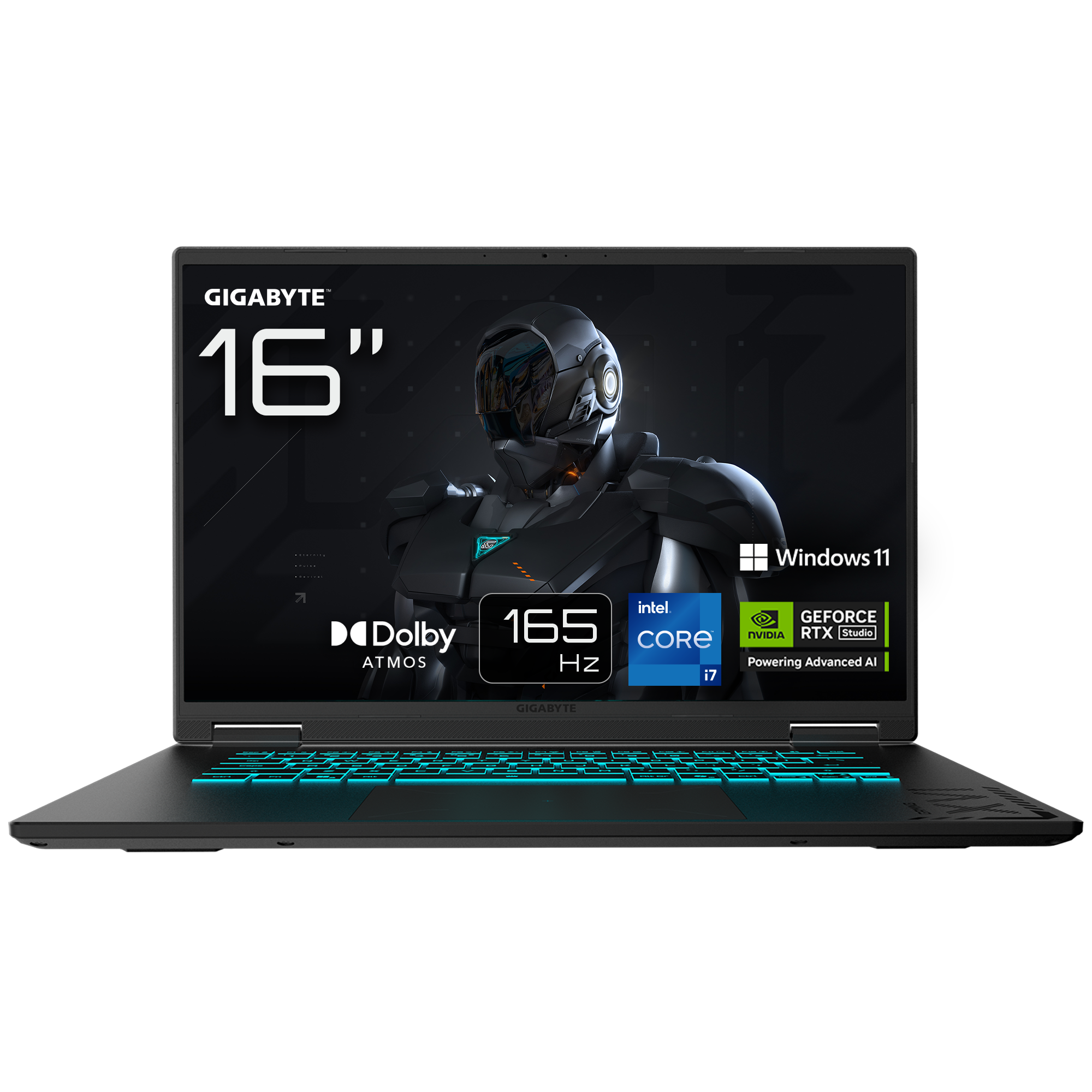 GIGABYTE GAMING A16 CTHI3DE894SH laptop Intel® Core™ i7 i7-13620H 40,6 cm (16) WUXGA 16 GB DDR5-SDRAM 1 TB SSD NVIDIA GeForce RTX 5050 Wi-Fi 6E (802.11ax) Windows 11 Home Sort