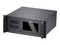 TECHly INDUSTRIAL RACKMOUNT COMPUTER CHASSIS Rackversion ATX Ingen strømforsyning Sort