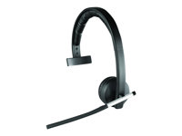 Logitech Wireless Headset Mono H820e Trådløs Høretelefoner Sort