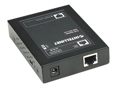 Intellinet Power over Ethernet (PoE+) Splitter, IEEE802.3at, 5, 7.5, 9 or 12 V DC output voltage