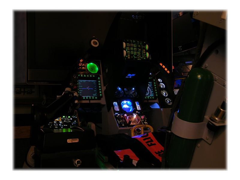 ThrustMaster MFD Cougar Pack Instrumentpanel til flysimulator