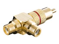 goobay Lydsplitter Guld Rød