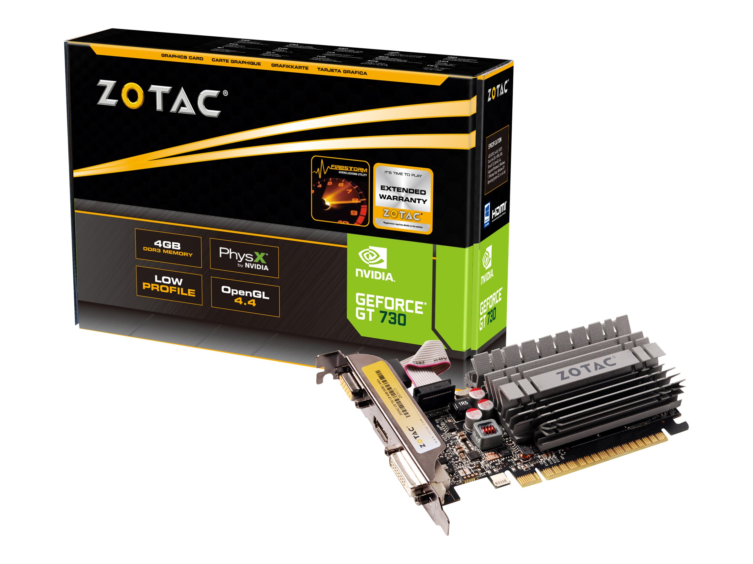 ZOTAC GeForce GT 730 4GB