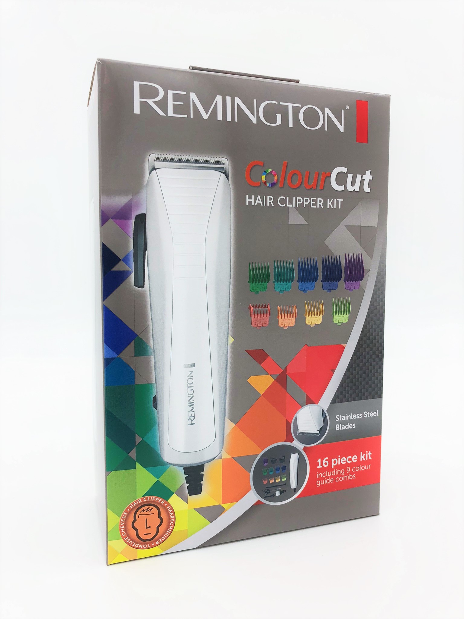 Remington ColourCut HC5035 Hårklipper Sort Hvid