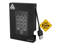 Apricorn Aegis Padlock Fortress SSD A25-3PL256-S512F 512GB USB 3.0