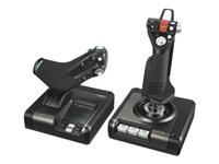 Logitech X52 Professional H.O.T.A.S. Joystick og speeder