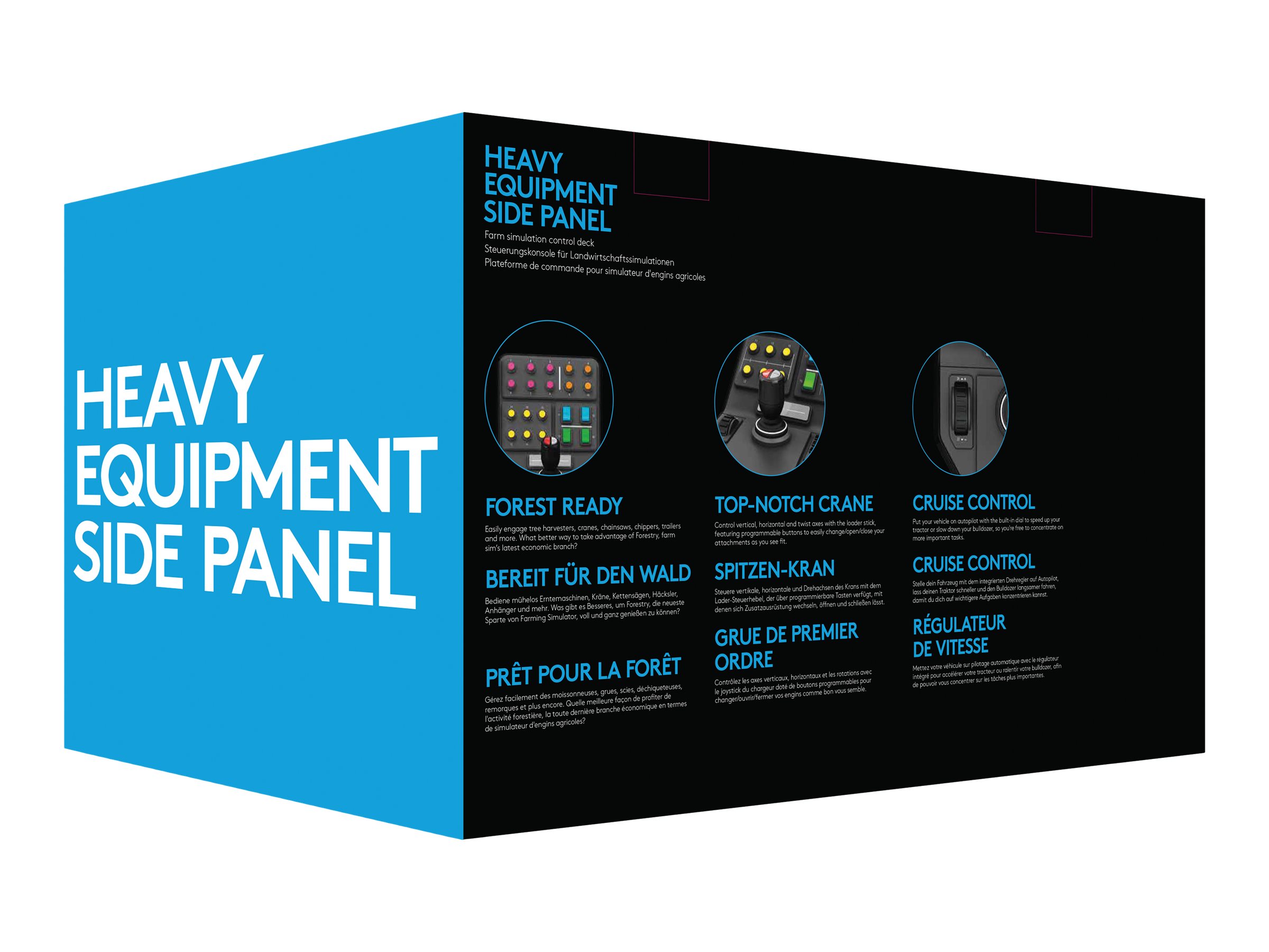Logitech Heavy Equipment Side Panel Flyvesimulatorcontroller PC