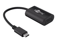 goobay Display-adapter 20cm Sort