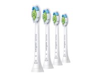 Philips Sonicare W HX6064 Optimal White Ekstra tandbørstehoved 4 Hvid