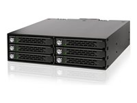 ICY Dock ToughArmor Hus til lagringsenhed 2.5 Sort