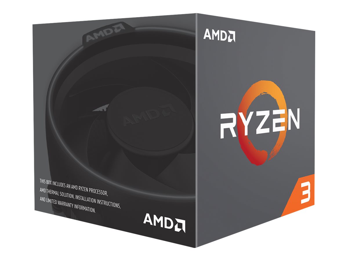 AMD CPU Ryzen 3 3200G 3.6GHz Quad-Core AM4 (TRAY - w/cooler)