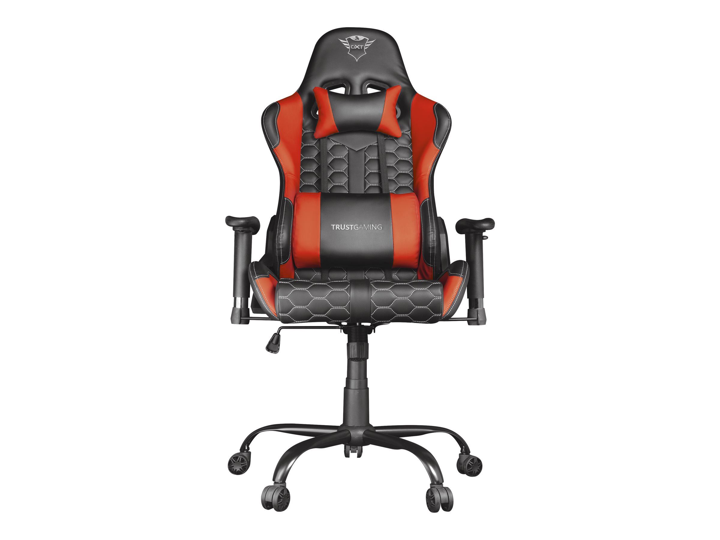 Trust Gaming GXT 708R Resto Gamer Stol Sort Rød
