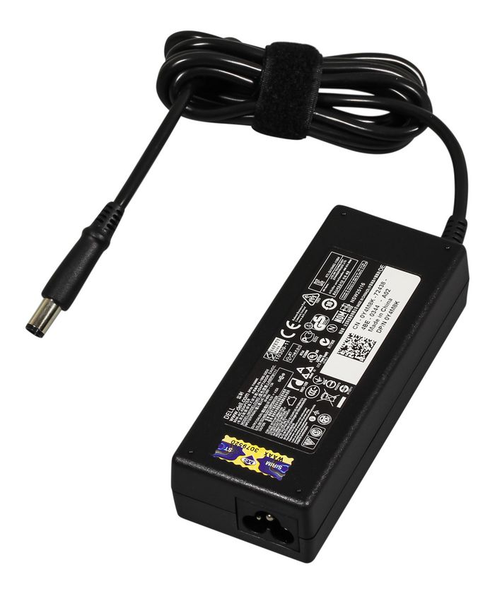 Dell AC Adapter, 90W, 19.5V, 3 Pin, 7.4mm, C6 Power Cord, Lot 6