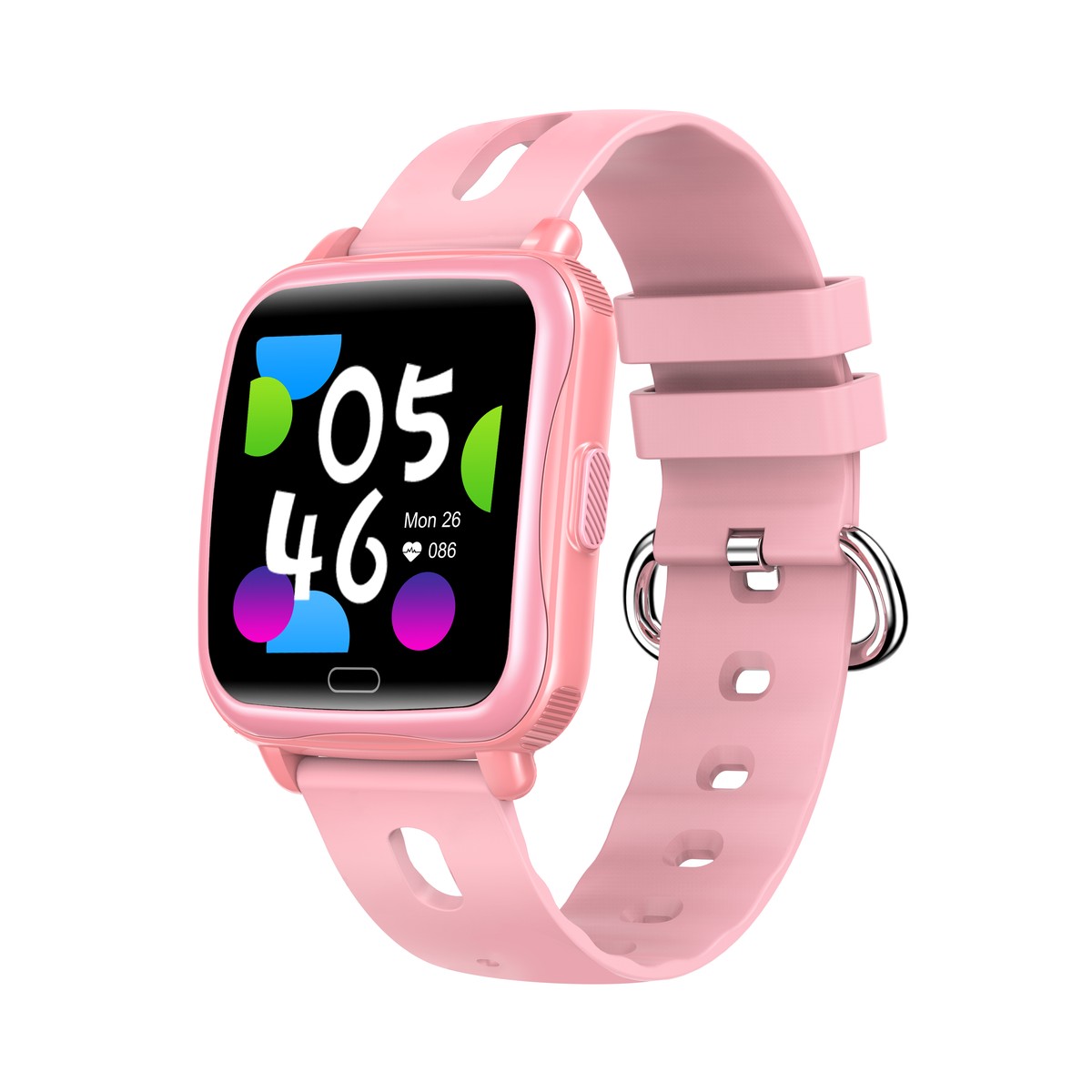 Denver SWK-110P Pink | Kids smartwatch | with pulse and blood measurement, 1.4" display