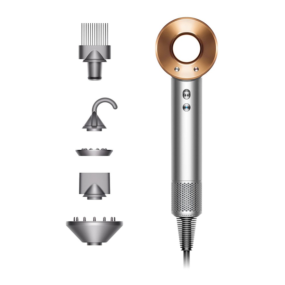 Dyson HD07 Supersonic Hair dryer Nickel Copper | Hair dryer | 1600W, 3 speed modes