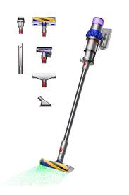 Dyson Vacuum Cleaner V15 Detect Fluffy - Blue/Nickel