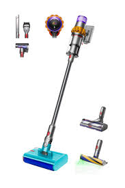 Dyson Vacuum Cleaner V15s Detect Dry and Wet Submarine - Nickel-Satin Yellow