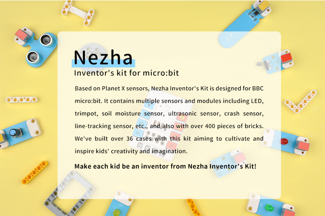 ELECFREAKS NEZHA Inventor?s Kit für micro:bit (ohne micro:bit)