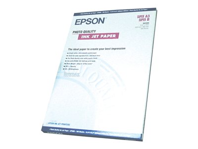 Epson Photo Quality Ink Jet Paper, DIN A3+, 102g/m², 100 Sheets