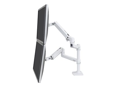 ERGOTRON LX dual stacking Arm white
