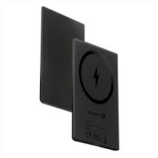 Evelatus 3000mAh Powerbank Super Slim (6.5mm) With Wireless Charging - Black