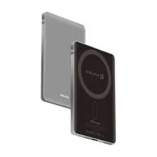 Evelatus 5000mAh Powerbank MagLink Elite With Wireless Charging - Silver