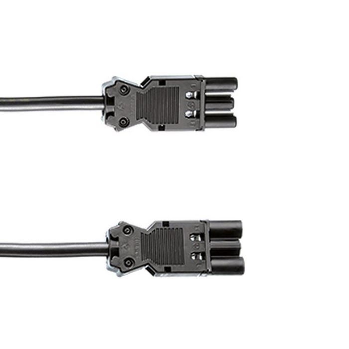 Bachmann GST18 plug to GST18 socket, 5 m, black