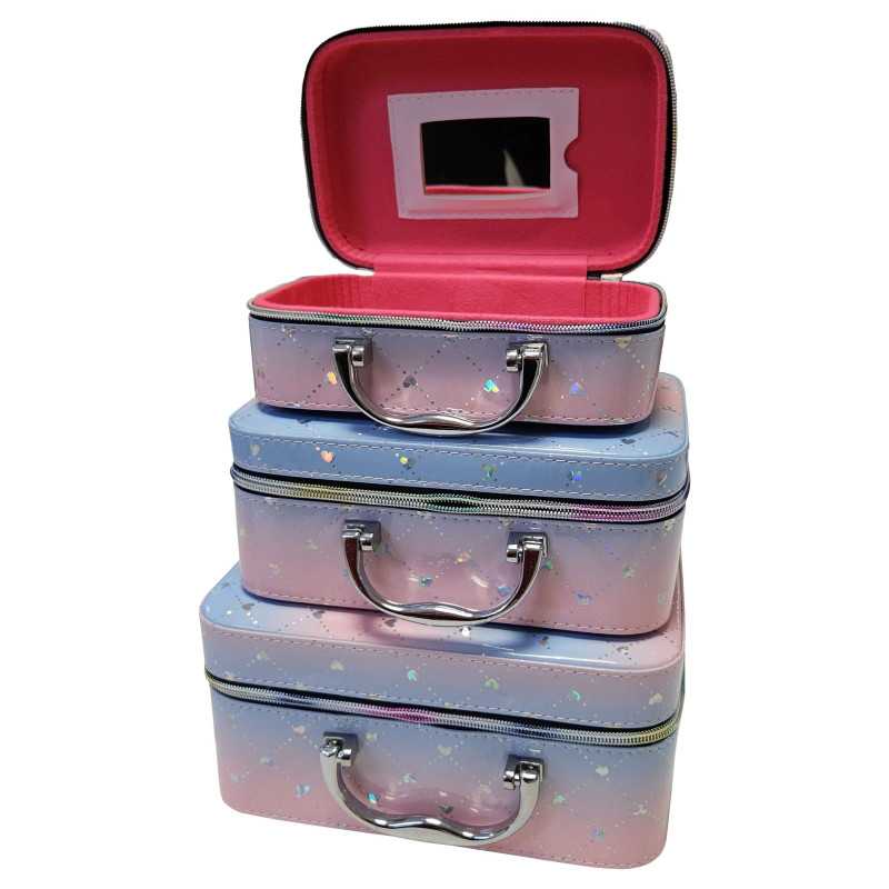 Extralink Lifestyle Women's Cosmetic Bag Organizer Case 3-in-1 251