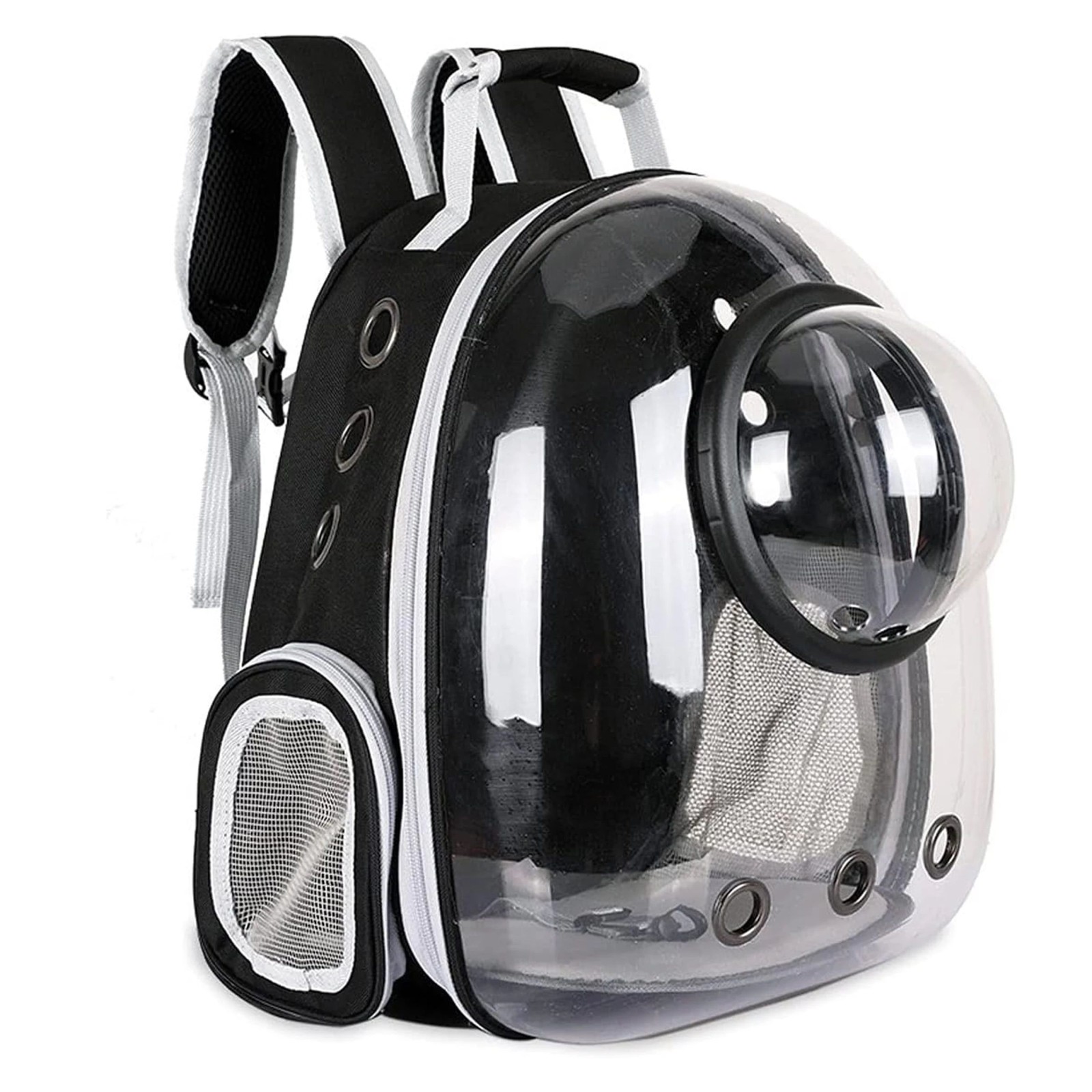 Extralink Pets Transparent Ventilated Cat and Dog Backpack Carrier - Pet-743