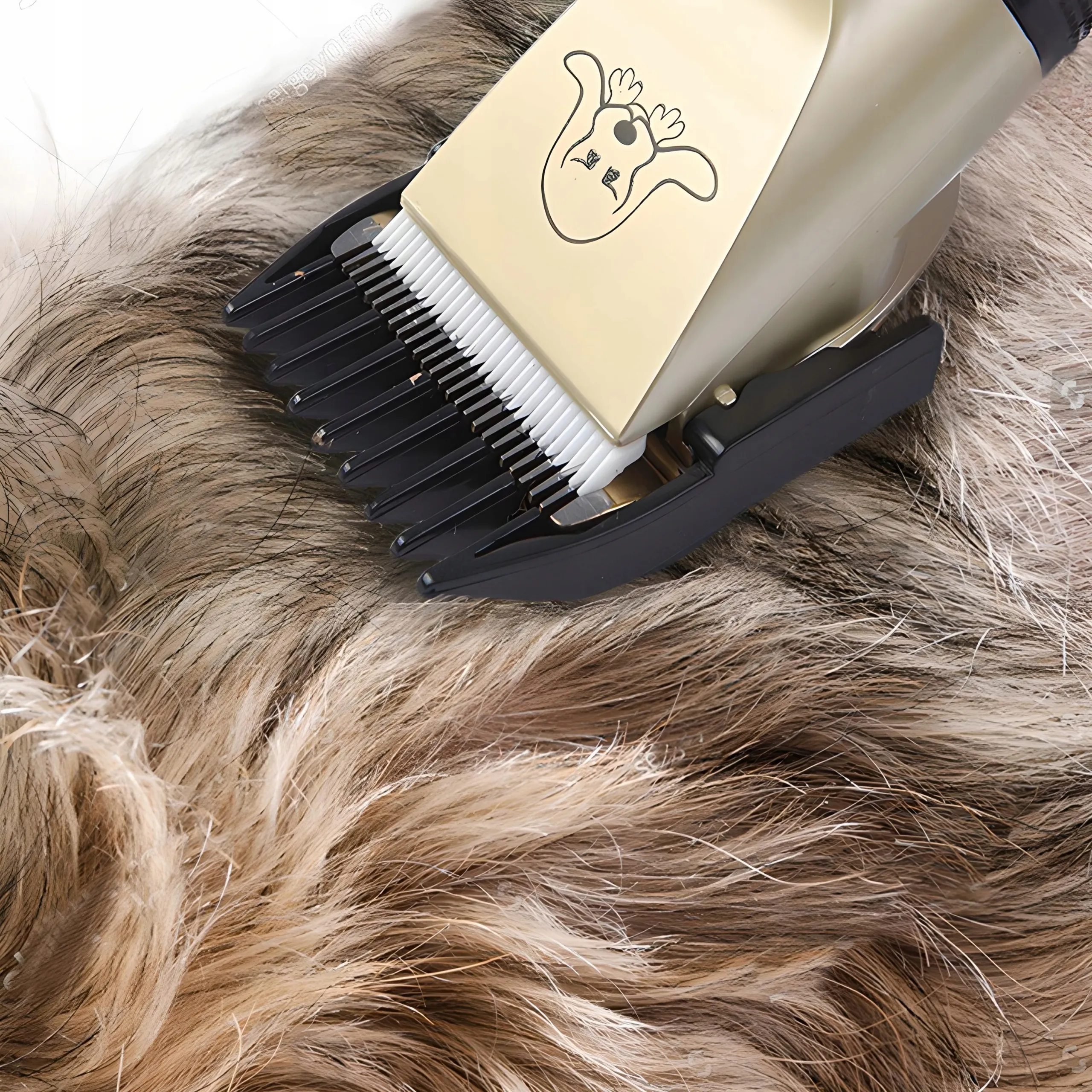 EXTRALINK PETS CORDLESS DOG AND CAT CLIPPERS WITH 4 TIPS COMB SCISSORS FILE