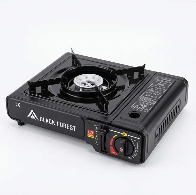 Extralink Portable Camping Stove, Gas Field Cooker 2-in-1 in a Case