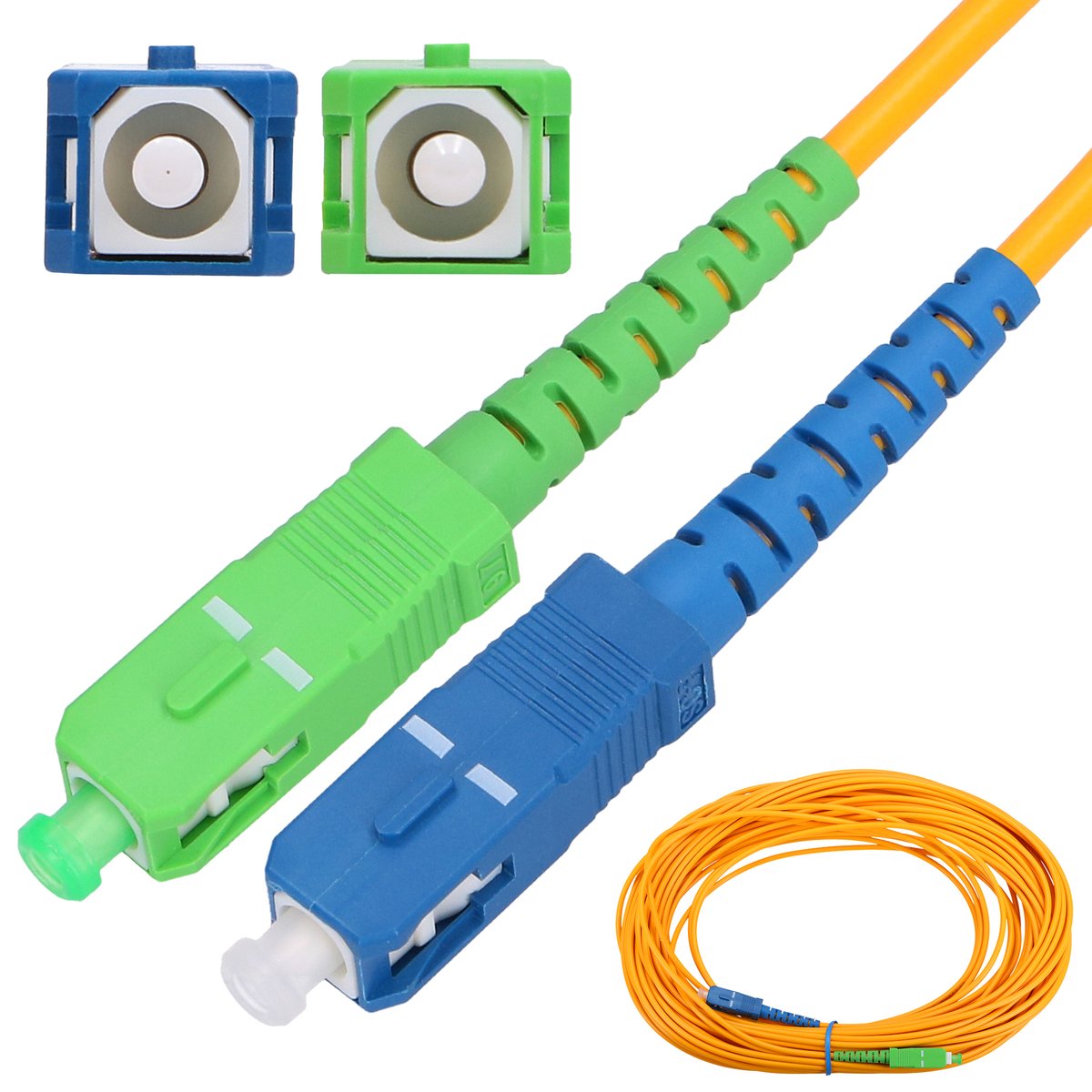 Extralink SC/UPC-SC/APC | Patchcord | Single mode, Simplex, 3mm, 5m