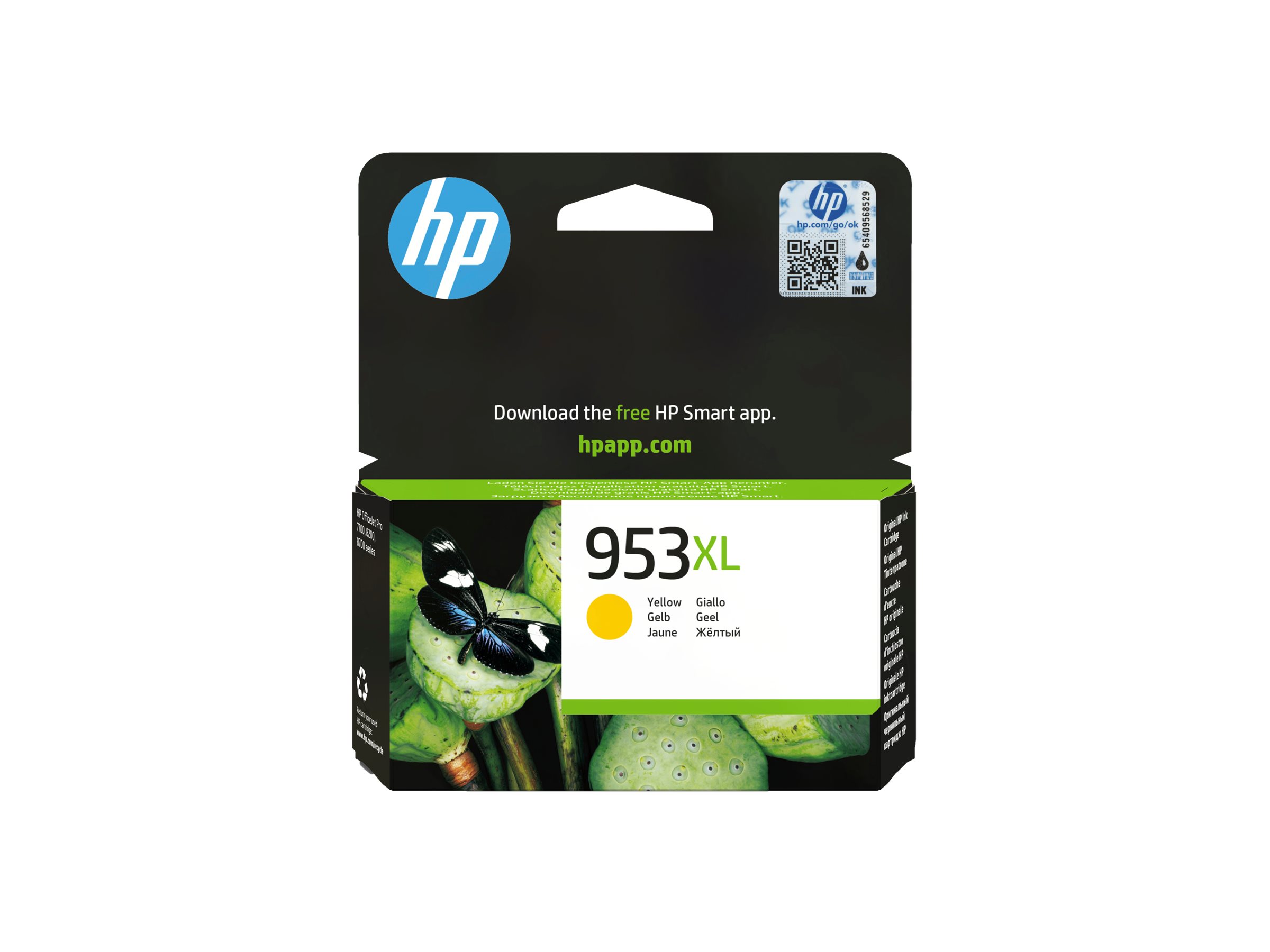 HP 953XL High Yield Yellow Original Ink Cartridge