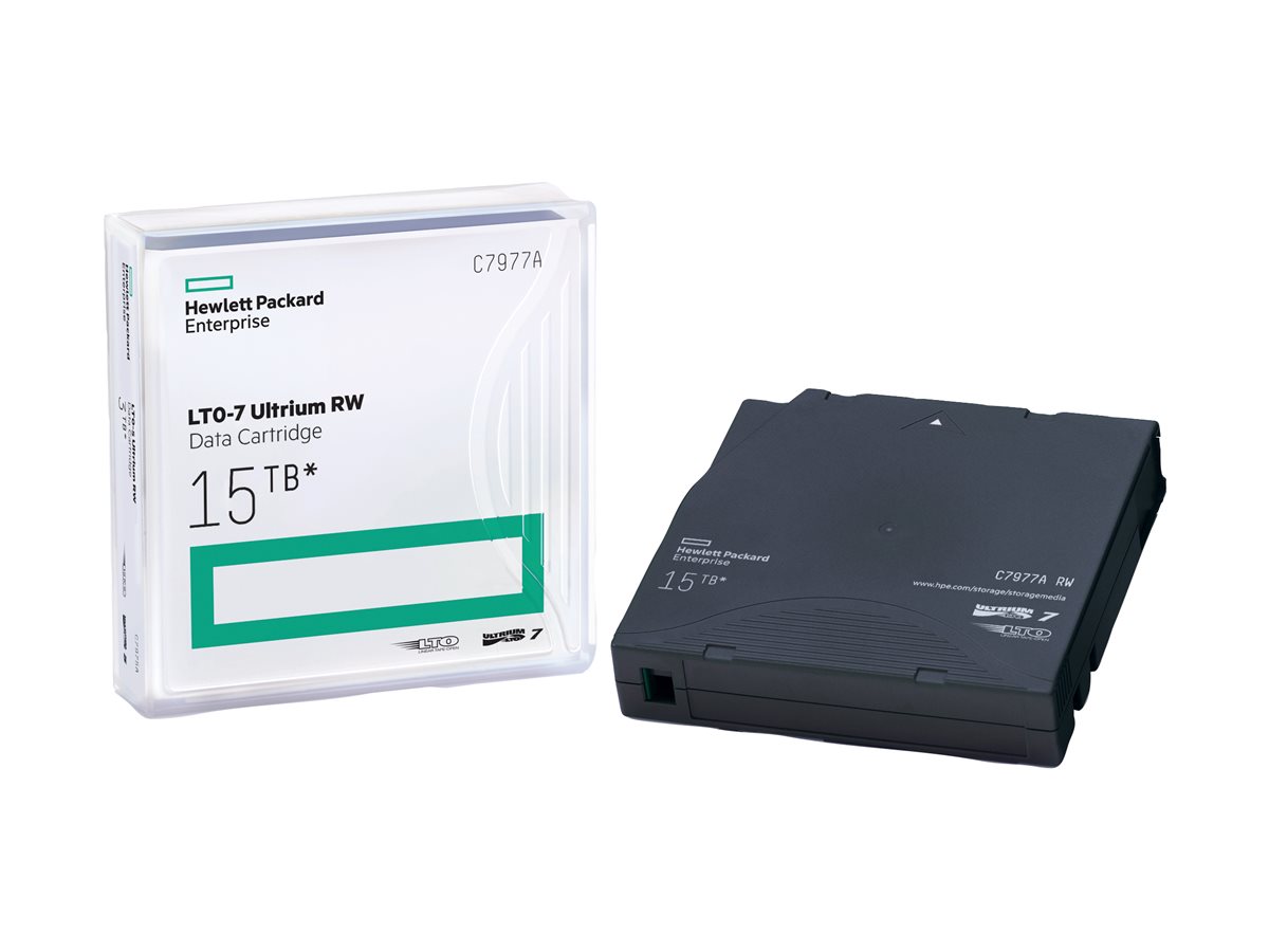 HPE LTO-7 Ultrium 15 TB RW Data Cartridge