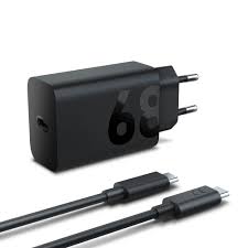 Lenovo 68W USB-C Adapter with Cable - Black