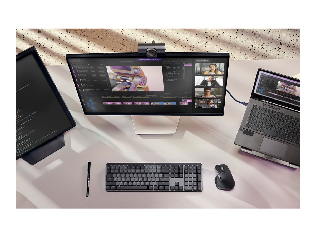 LOGI MX Brio 4K Ultra HD Webcam GRAPHITE