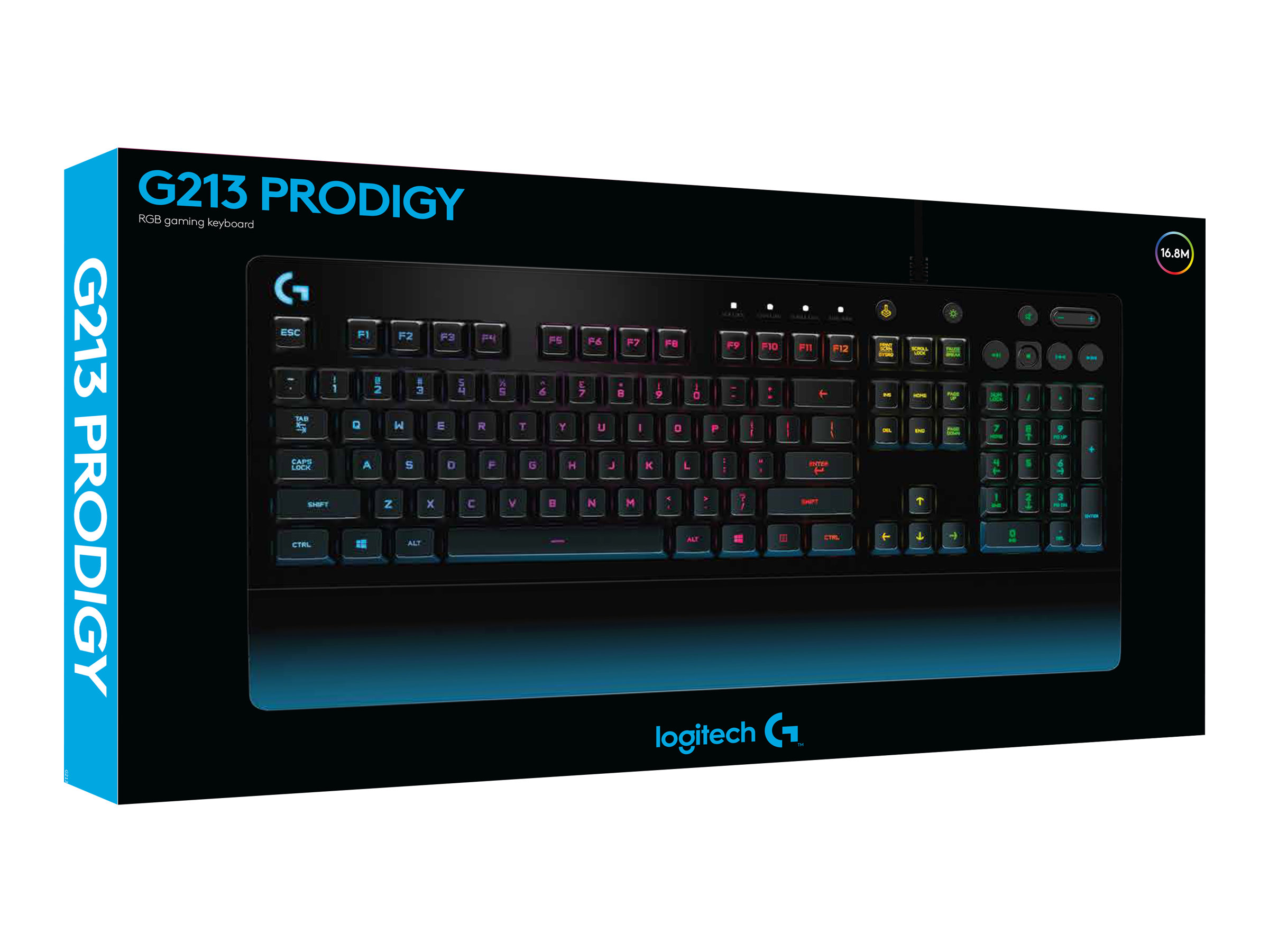 LOGITECH Prodigy G213 Keyboard backlit USB Nordic (PAN)