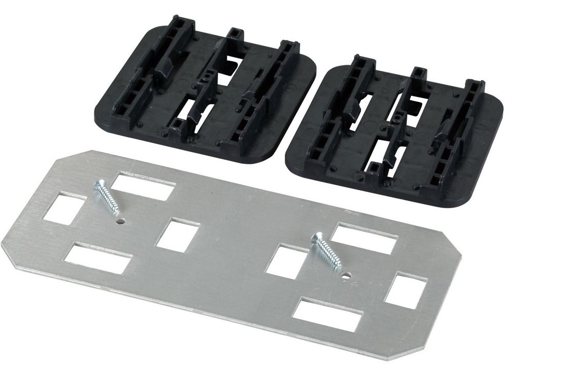 LWL-Wandverteiler Mini-Speissverteiler, zbh.Befestigungsset