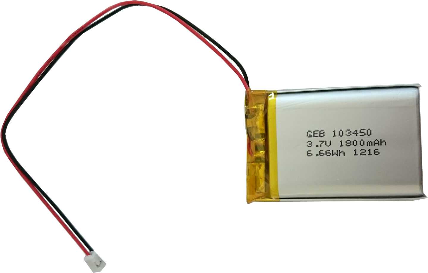 Makeblock accessory battery for mBot-S & Arduino Nano MKR series / rechargeable LiPo battery 3.75V 1800mAh