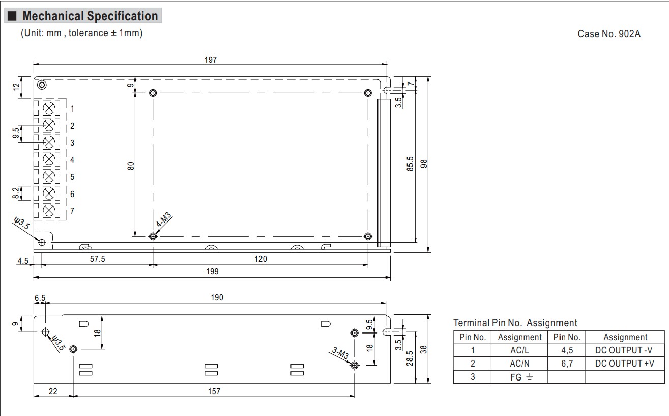 MEAN WELL Netzteil - 5V 150W