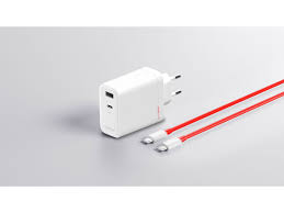 OnePlus 120W Dual Ports SuperVooc  Adapter + Cable (Type-C + Type-A) - White