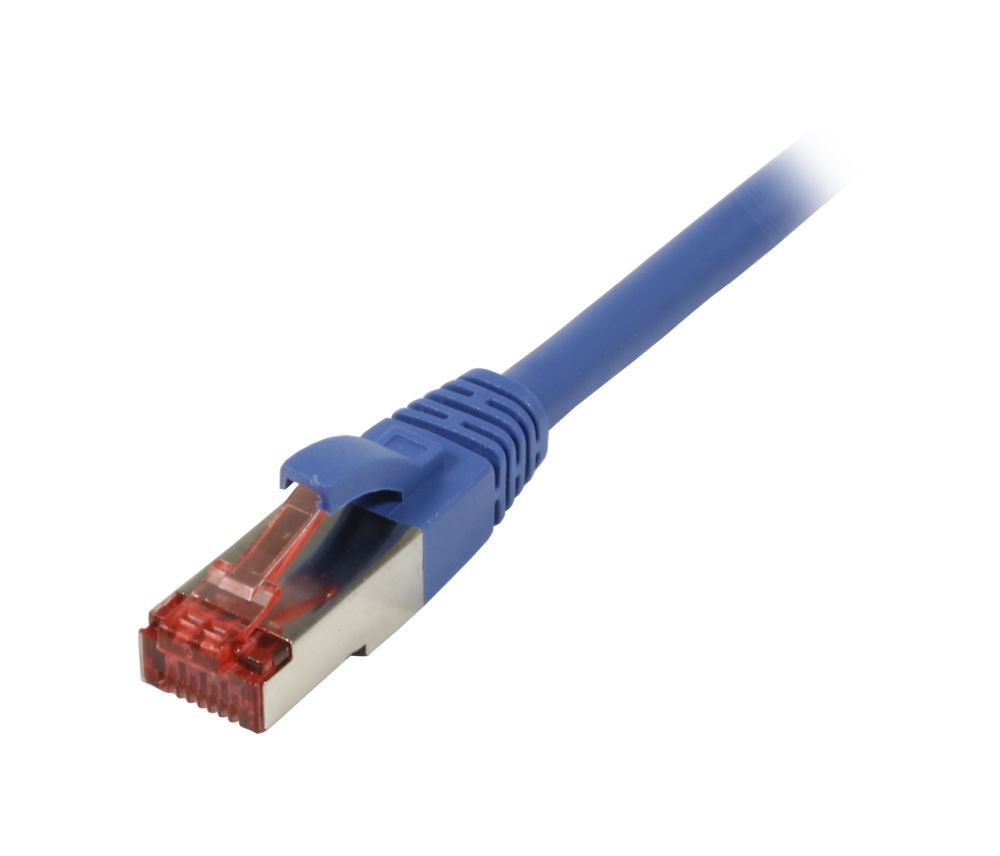 Patchkabel RJ45 CAT6 250Mhz 2m blau SSTPSFTPTPESuperflex Synergy 21