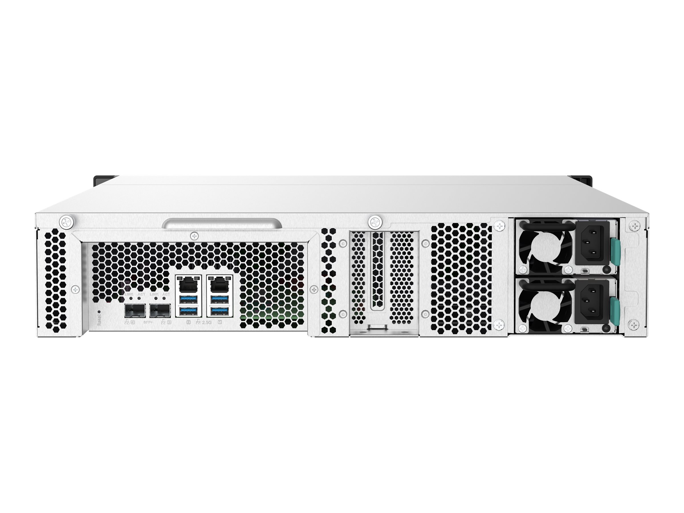 QNAP TS-832PXU-RP NAS Rack (2U) Annapurna Labs AL324 4 GB DDR4 0 TB QNAP Turbo System Black