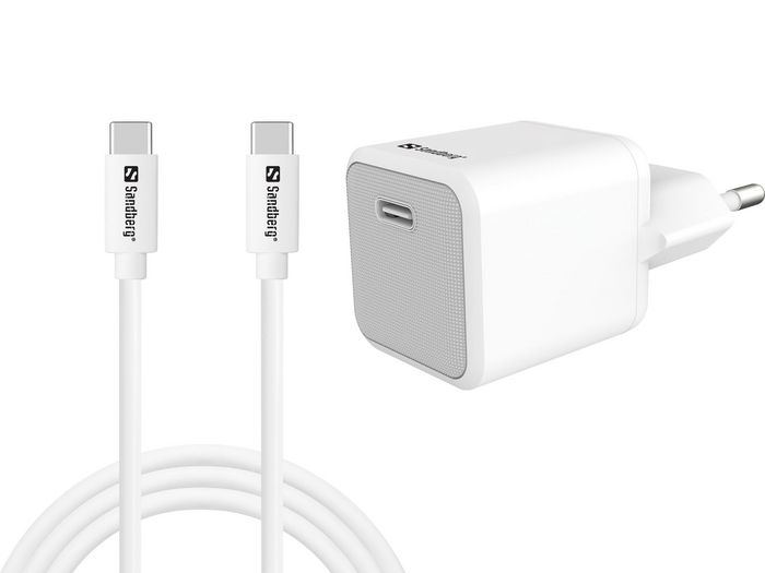 Sandberg USB-C 20W Charger EU+USB-C to C