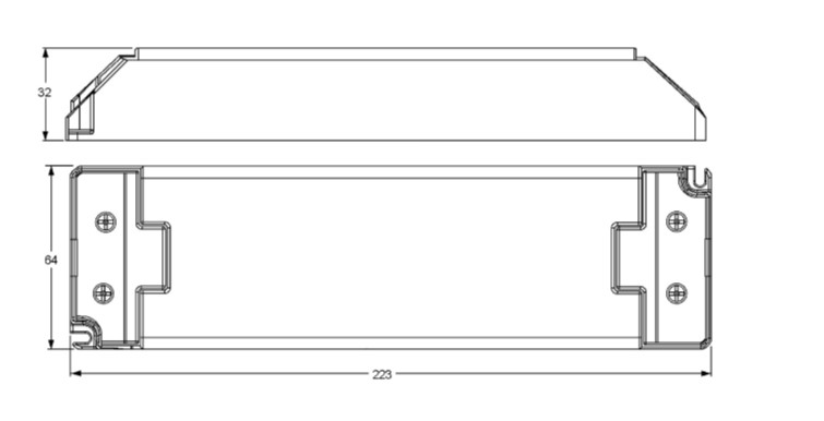 SELF Netzteil - 24V 120W IP20 TRIAC dim