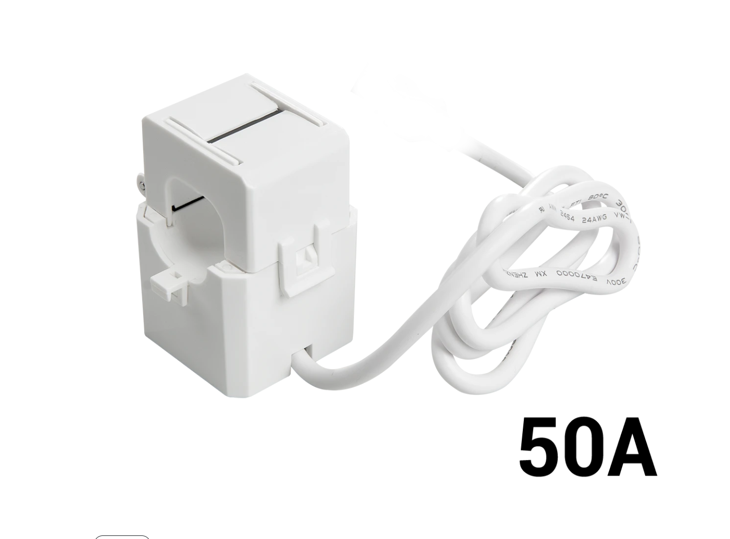 Shelly · Flush-mounted & DIN rail accessories · “Current Transformer 50A” · Induction clamp for EM & 3EM