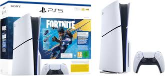 Sony PlayStation 5 Slim Disc Edition 1TB + Fortnite: Flowering Chaos - White